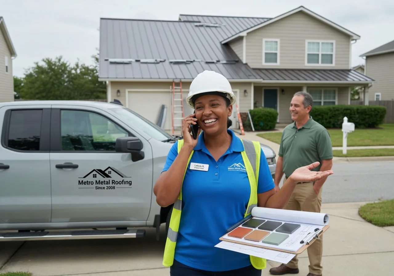 Storm Damage Metal Roof Repair in Coatsburg, IL